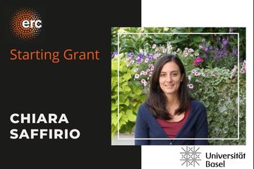 Chiara Saffirio receives an ERC Starting Grant