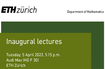 Inaugural Lecture by Peter Hintz