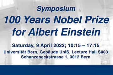 Symposium - 100 Years Nobel Prize for Albert Einstein