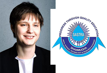 Maryna Viazovska wins the 2017 SASTRA Ramanujan Prize