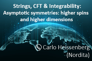 The “Strings, CFT & Integrability” group seminars will now take place online