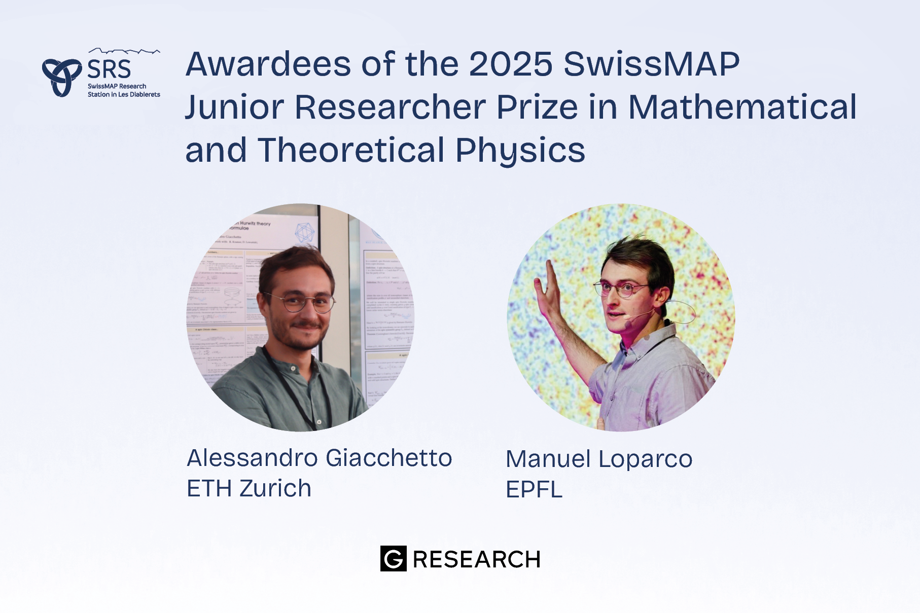 SwissMAP Junior Researcher Prize 2025