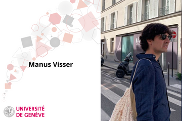 Departing member : Manus Visser (UNIGE, J. Sonner's Group)