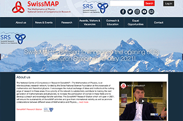 New NCCR SwissMAP website