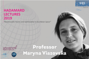 Our member Maryna Viazovska's Hadamard Lectures at IHES online