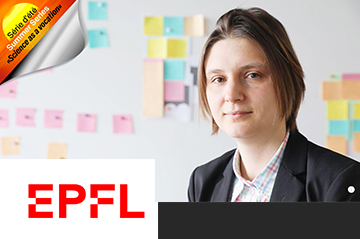 Our member Maryna Viazovska featured on the EPFL Summer Series, Science as a vocation